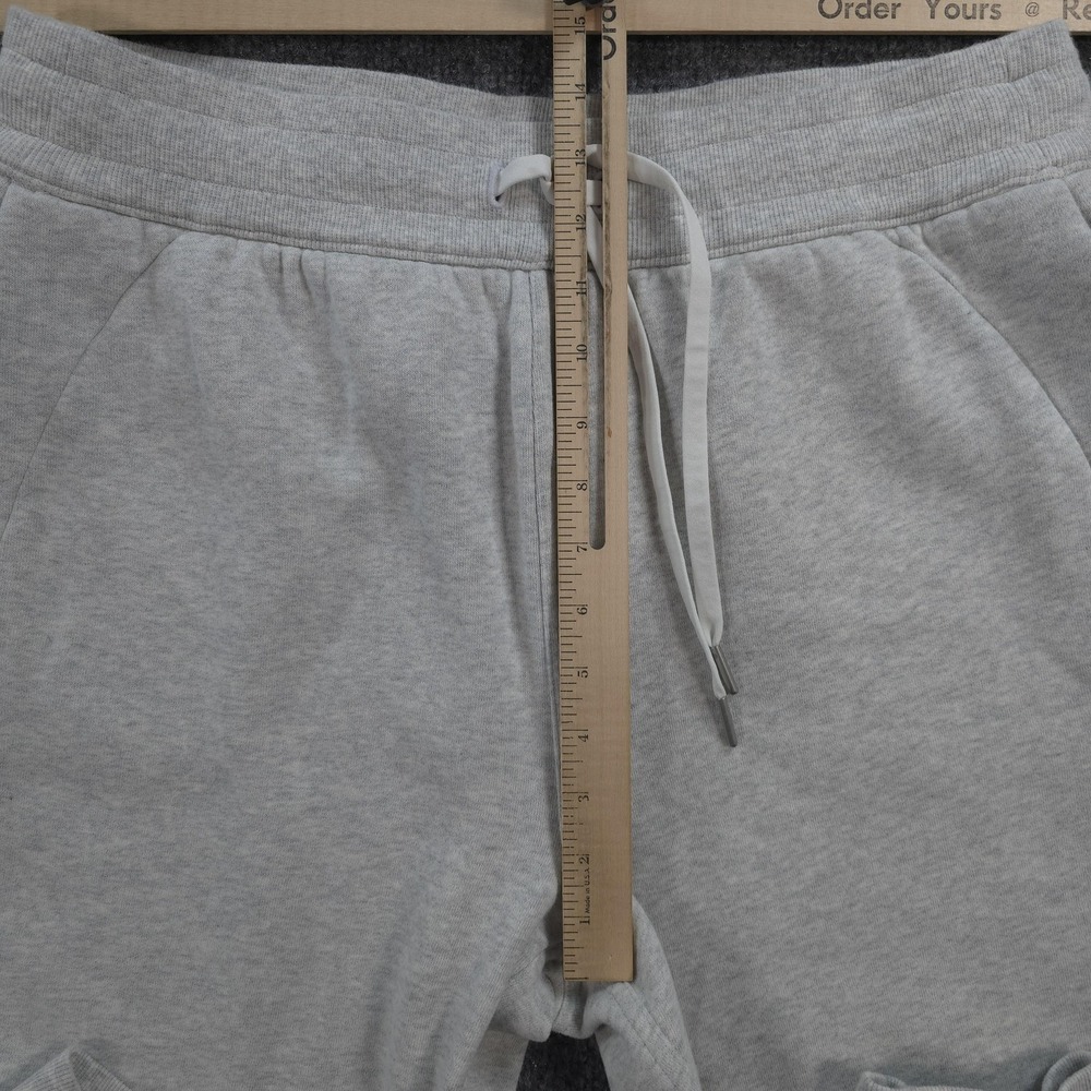 Lululemon Pants Womens 12 Gray Scuba High Rise Jogger Fleece Lounge Gym Cozy - Picture 4 of 10
